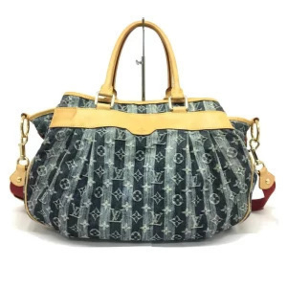 Louis Vuitton Denim Collection Bag Monogram Raye Cruise Cabas
